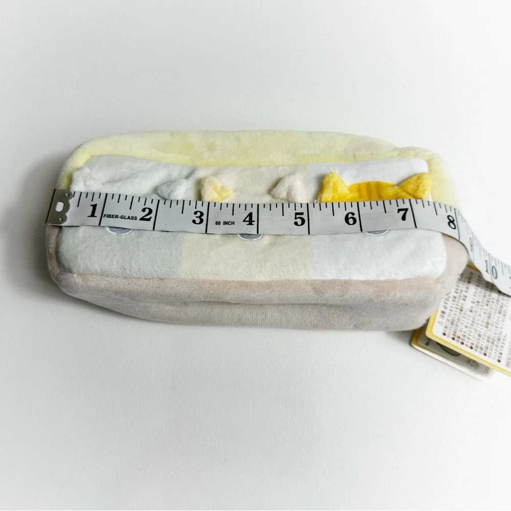 San X Japan Kawaii Plush Sumikko Gurashi Cat Pencil Case Pouch NEW